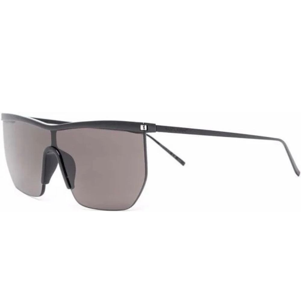 Saint Laurent Black Square Frame Sunglasses - Picture 2 of 5